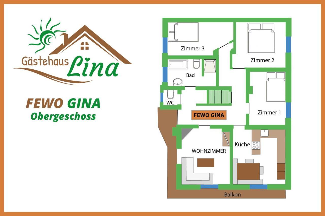 蒂尔塞Gaestehaus Lina公寓 外观 照片